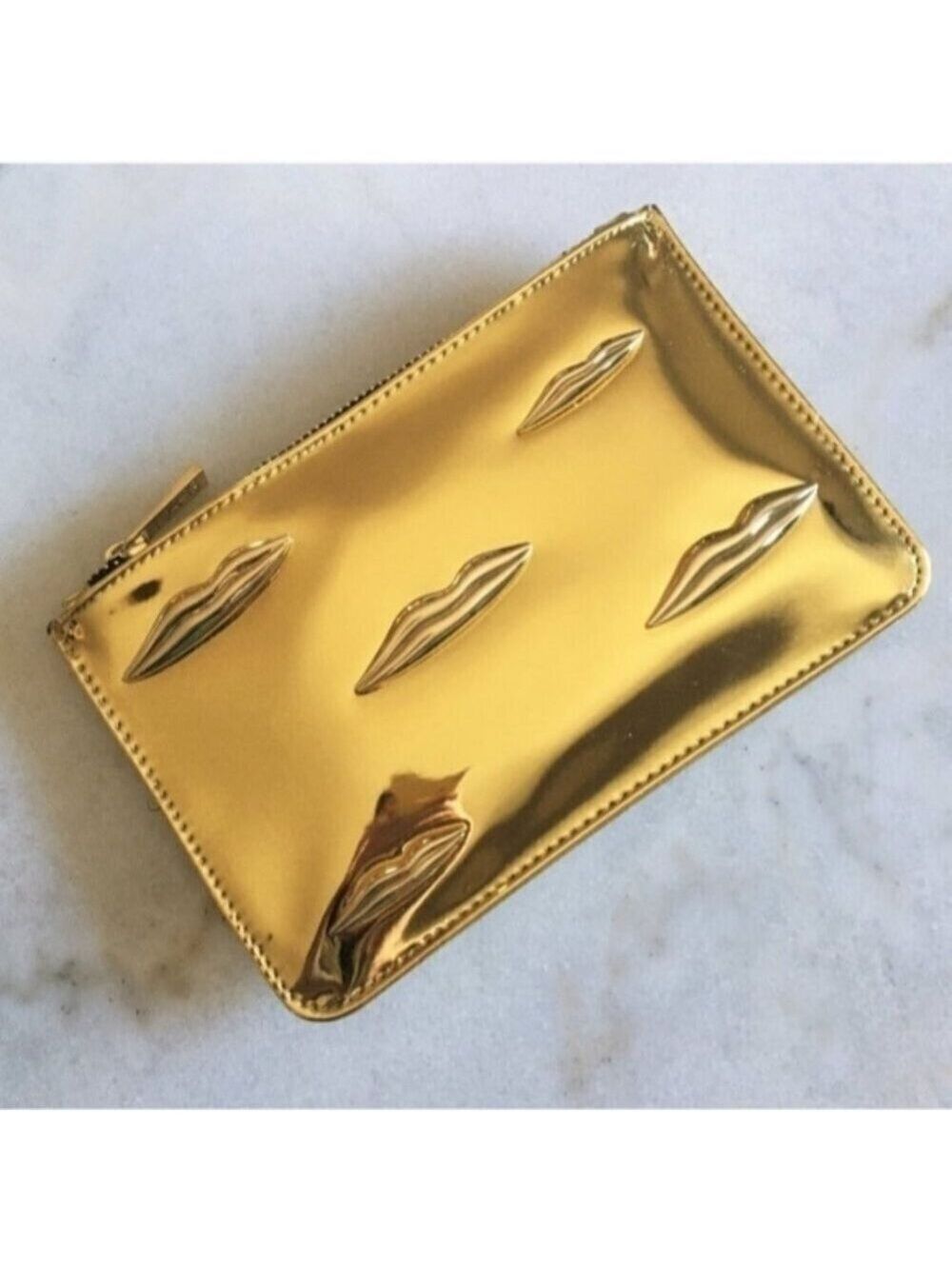 NARS Gold Cosmetic Pouch Makeup Case